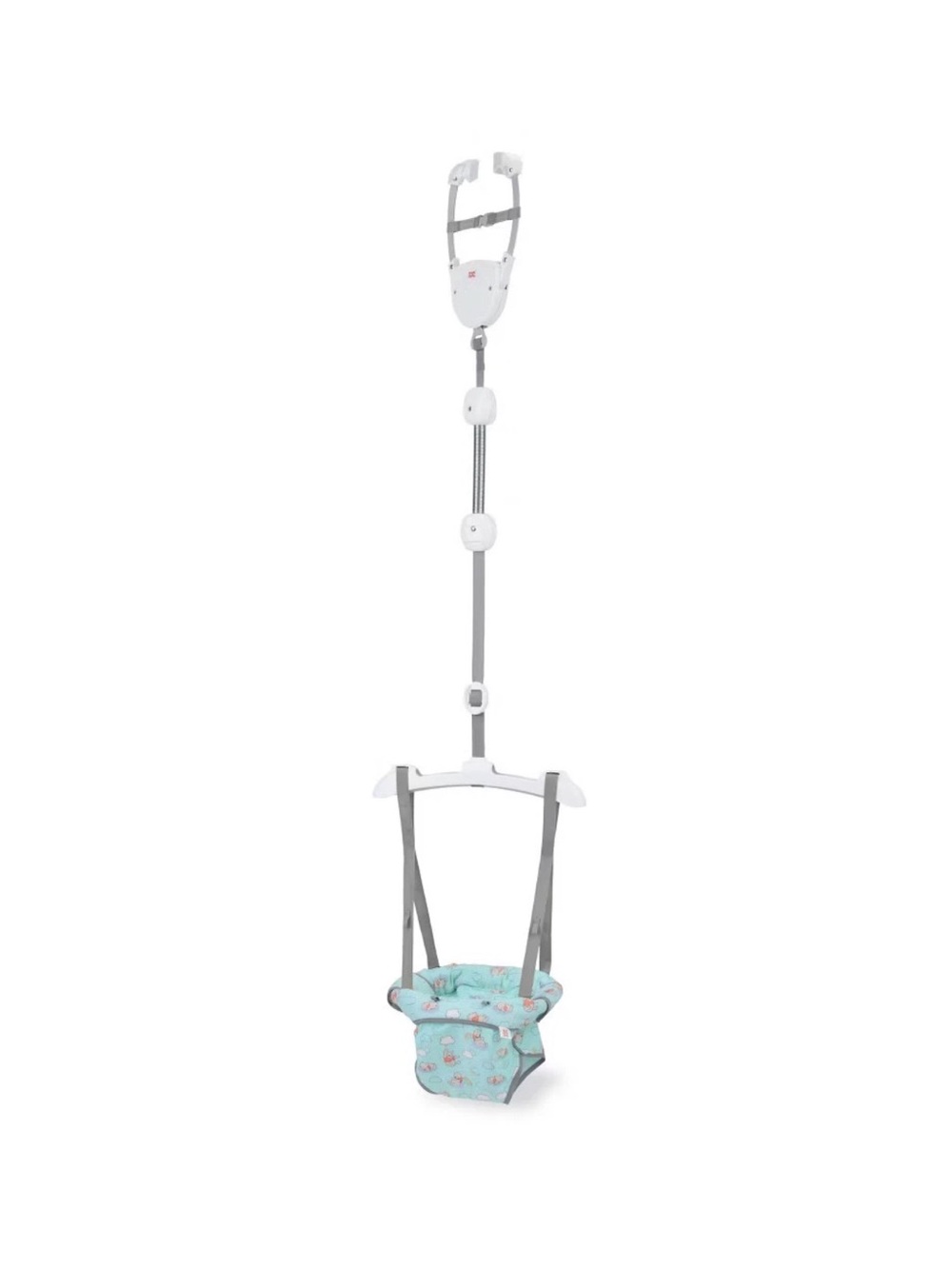 Infant Door Bouncer Jumper - Mint Floral
